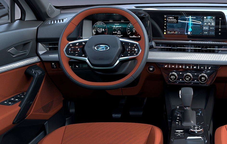 АвтоВАЗ запускает свой первый кроссовер под названием Lada Azimut.