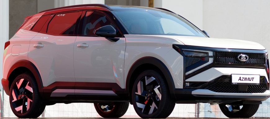 АвтоВАЗ запускает свой первый кроссовер под названием Lada Azimut.